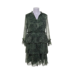 Y.A.S | Groene Gelaagde Chiffon Jurk