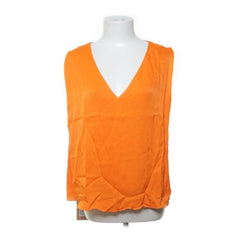 By Malene Birger | Oranje Mouwloze V-hals Top
