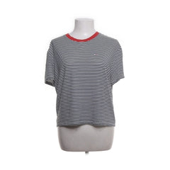 Tommy Hilfiger Jeans | Gestreept T-shirt met rood accent