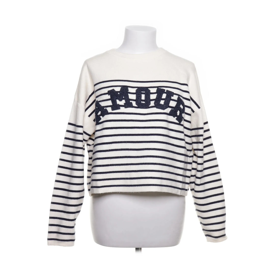 Indie + Moi | Wit, Blauw - Trui