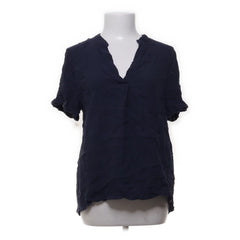 Saint Tropez | Marineblauwe V-hals blouse