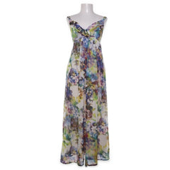 Lindex | Meerkleurige bloemen maxi-jurk