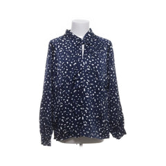 STOCKH LM | Blauwe bloemenprint blouse