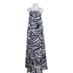 Lindex | Blauw, Wit - Maxi jurk