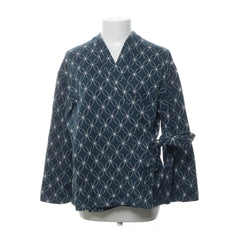 Anno | Blauwe Kimono-stijl Blouse