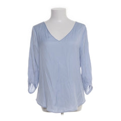 Comma | Lichtblauwe V-hals blouse
