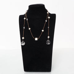 Snö of Sweden | Goud, Wit - Ketting