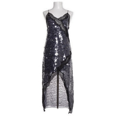 Zara | Zwarte Pailletten Avondjurk