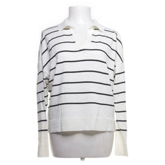 Bisou's Project | Witte gestreepte trui