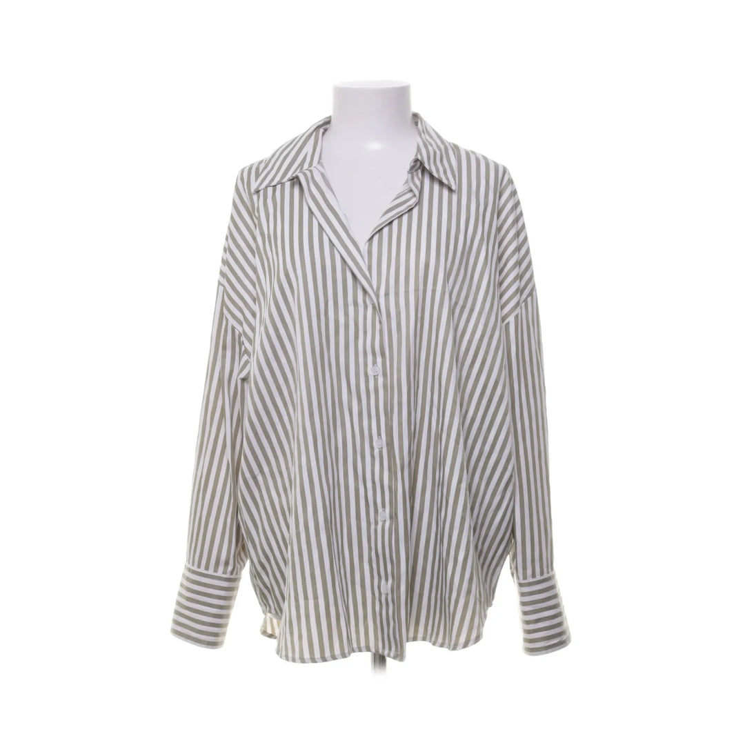 Zara | Groen, Wit - Shirt