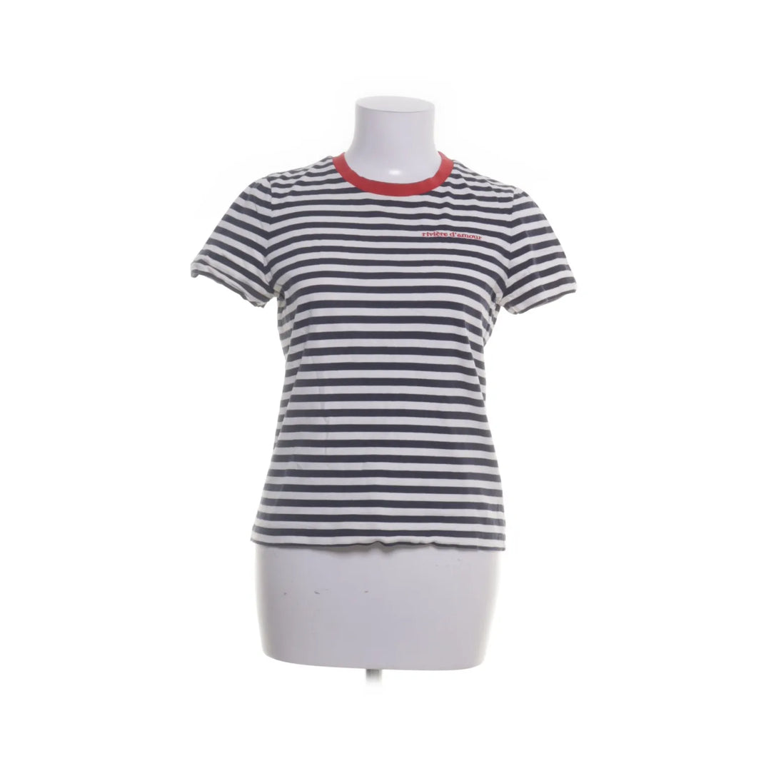 & Other Stories | Wit, Blauw - T-shirt