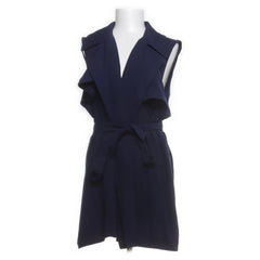 Dorothy Perkins | Donkerblauw Mouwloos Gilet met Ceintuur