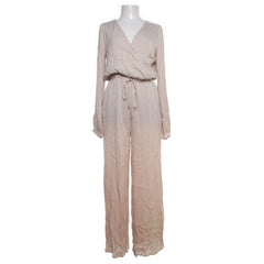 Harper & Yve | Beige Wrap Jumpsuit