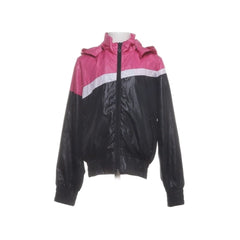 Havana | Roze-zwarte sportjas met capuchon