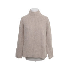 ESPRIT | Beige ribgebreide coltrui