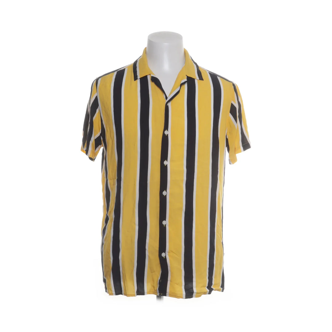 Rebel | Geel, Zwart - Korte mouwen shirt