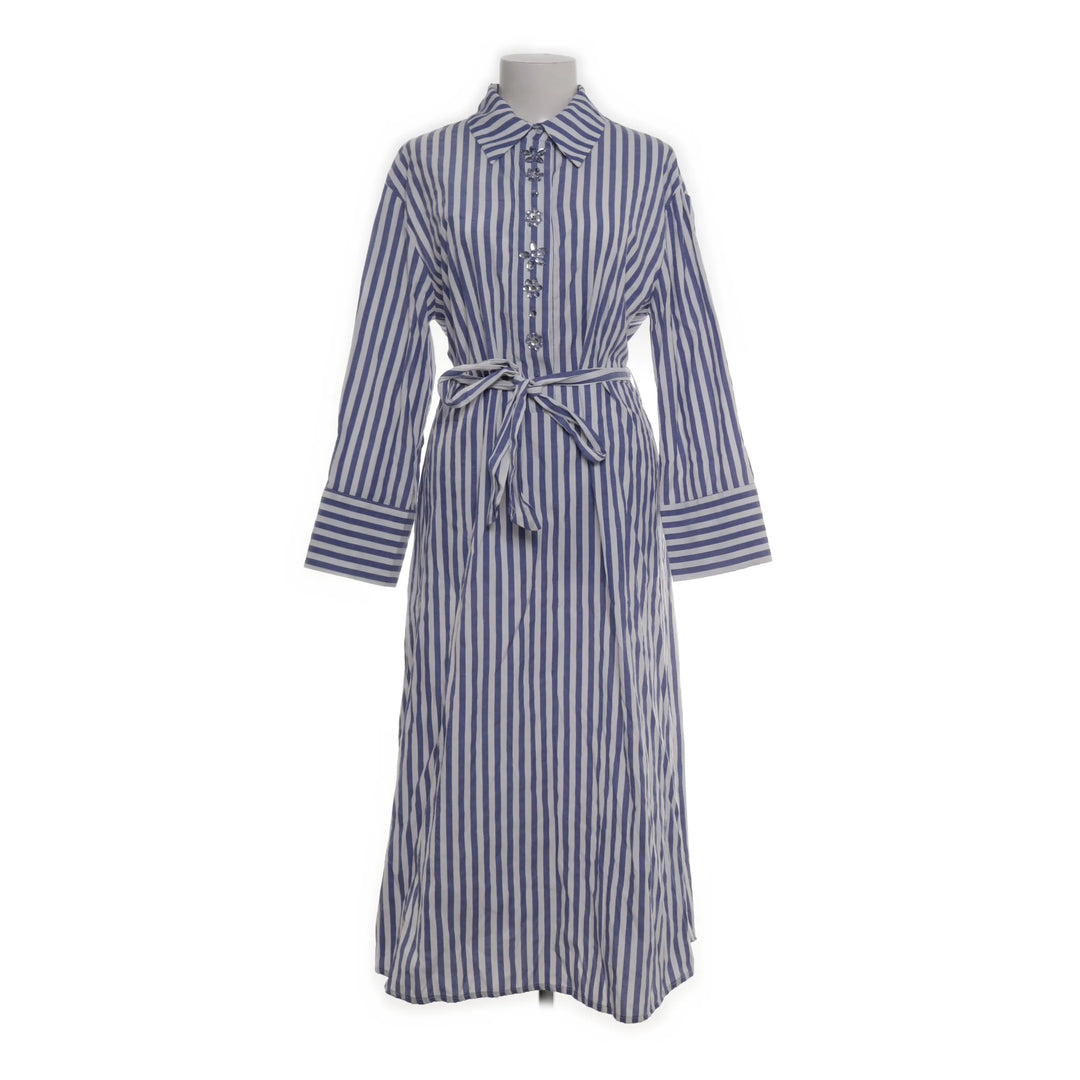 An'ge | Wit, Blauw - Maxi jurk