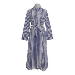 An'ge | Wit, Blauw - Maxi jurk