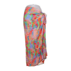 Arakii | Rood, Meerkleurig - Wikkelrok