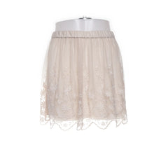 Beige - Tule rok
