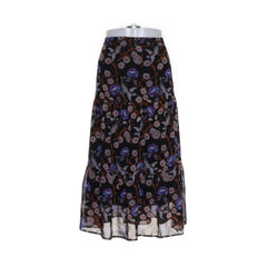 Ichi | Zwart, Blauw, Meerkleurig - Rok