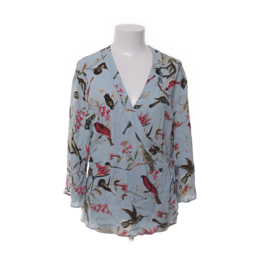 Vintage Stories by KappAhl | Blauw - Wikkelblouse