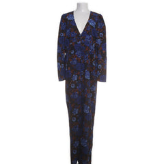 Monki | Zwart, Blauw, Bruin - Jumpsuit