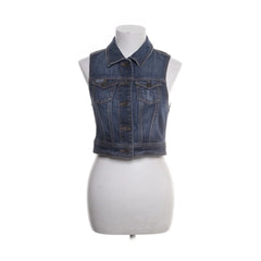 EDC by ESPRIT | Blauwe mouwloze spijkervest