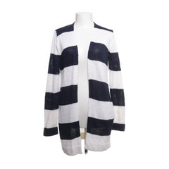 Reserved | Blauw, Wit - Cardigan