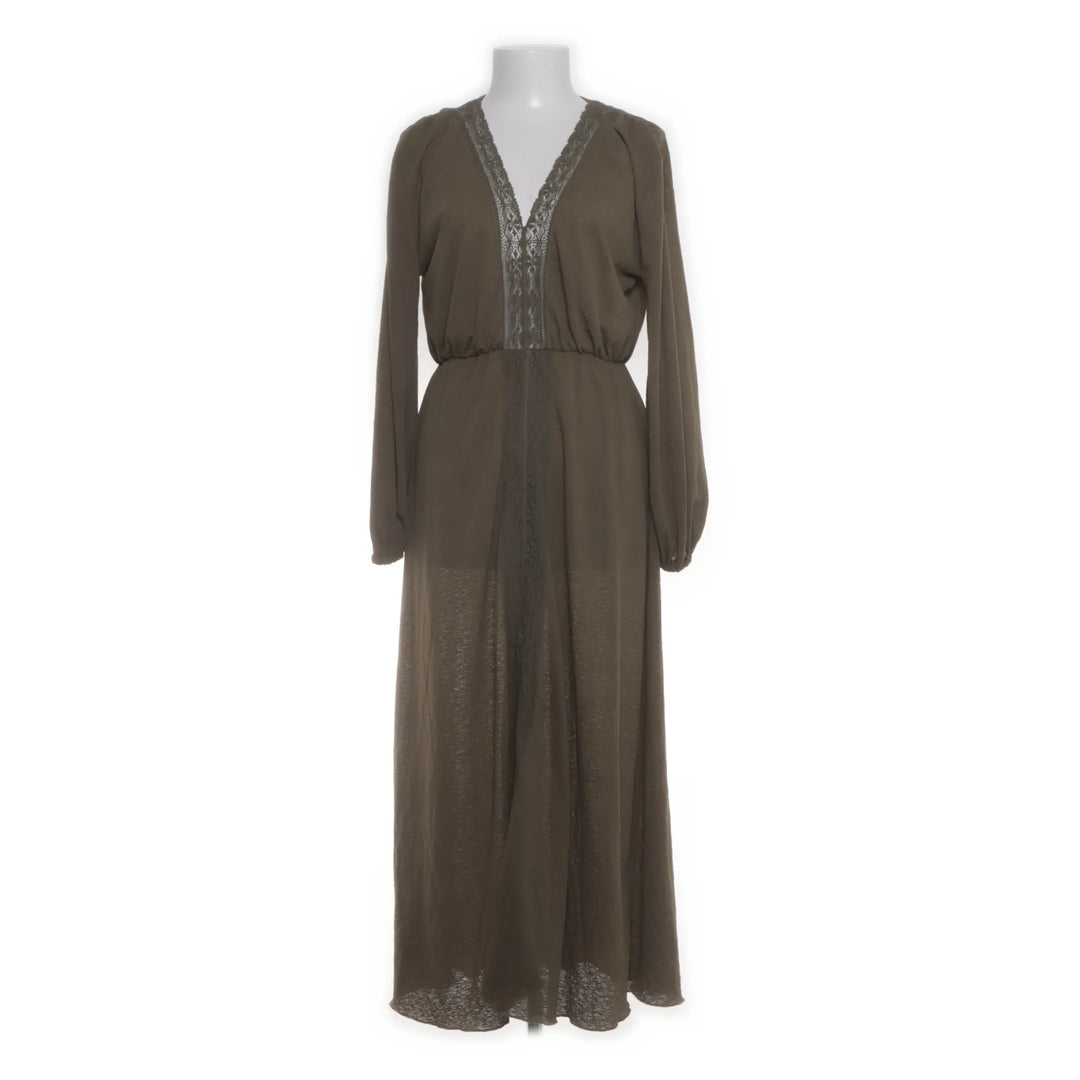 Zara Trafaluc | Groen - Maxi jurk