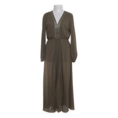 Zara Trafaluc | Groen - Maxi jurk