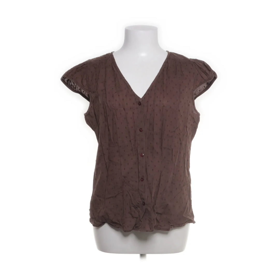 KappAhl | Bruin - Wikkelblouse