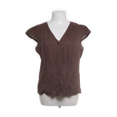 KappAhl | Bruin - Wikkelblouse