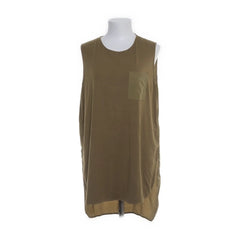 COS | Olijfgroene mouwloze top