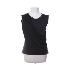 Maje | Zwarte mouwloze top