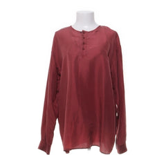 Silk | Rode Henley Blouse