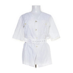 New Classic Line by Kappahl | Witte katoenen tuniekblouse