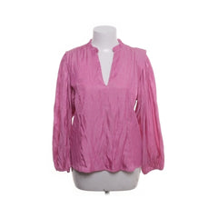 Shoeby | Roze blouse met pofmouwen