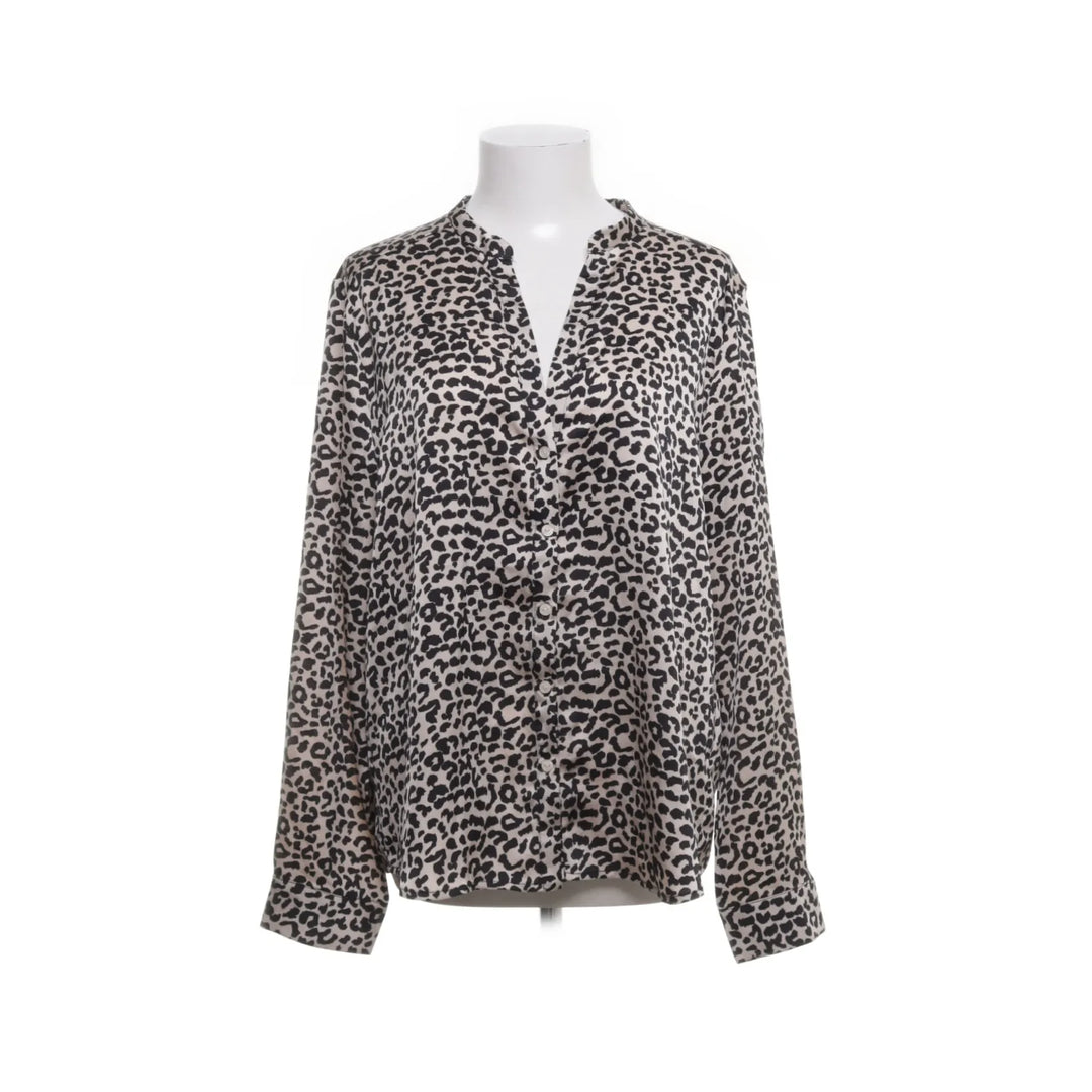 Neo Noir | Beige, Zwart - Blouse