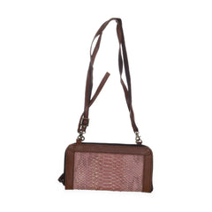 Octopus | Bruin, Roze - Schoudertas