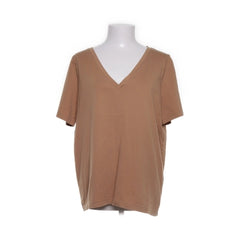 COS | Bruine V-hals T-shirt