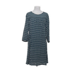 King Louie | Blauw, Wit, Zwart, Meerkleurig - Jurk