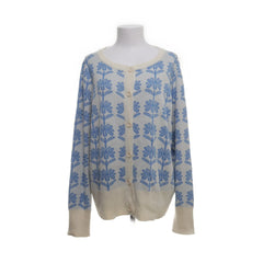 AJC | Wit, Blauw - Cardigan