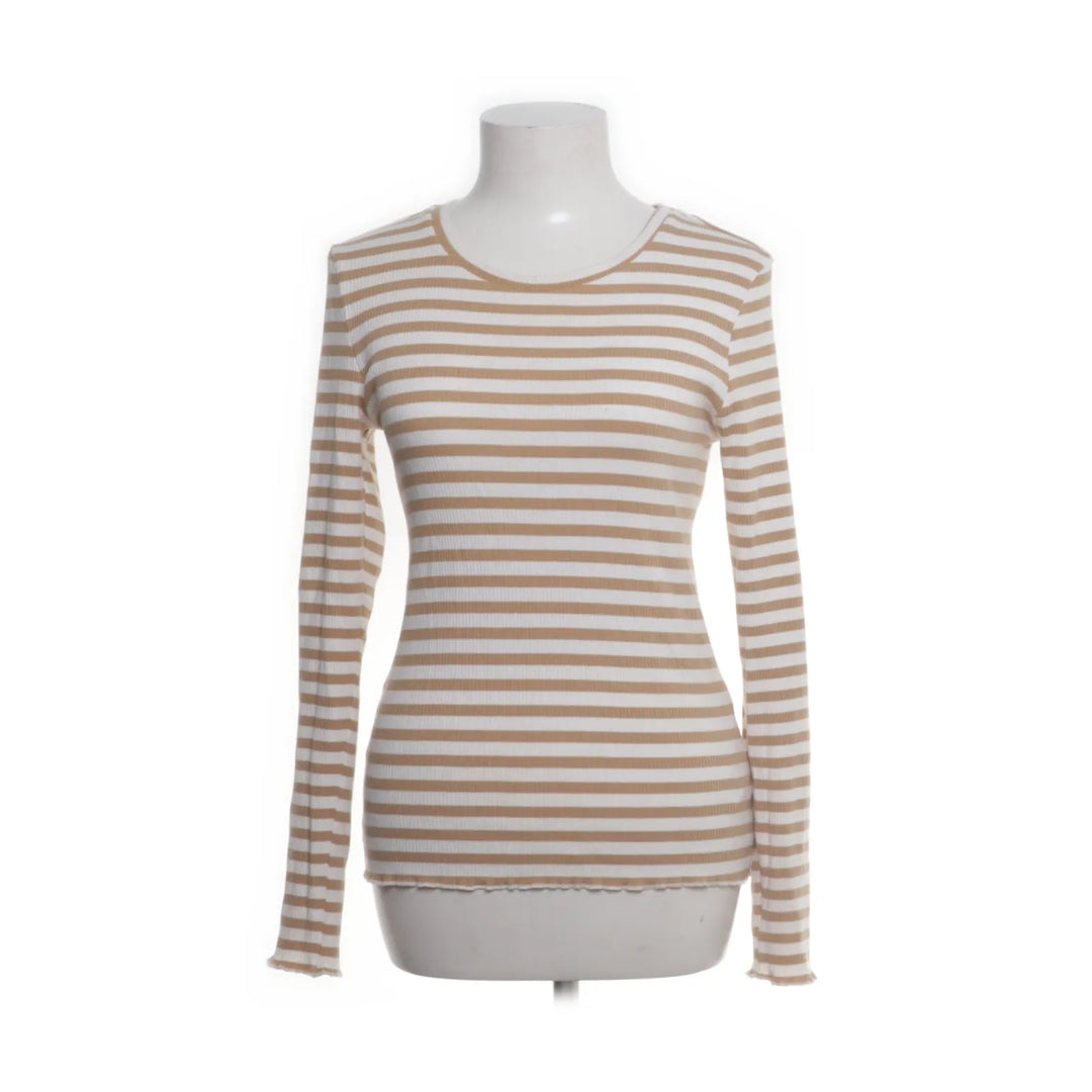 Selected Femme | Beige, Wit - Lange mouwen shirt