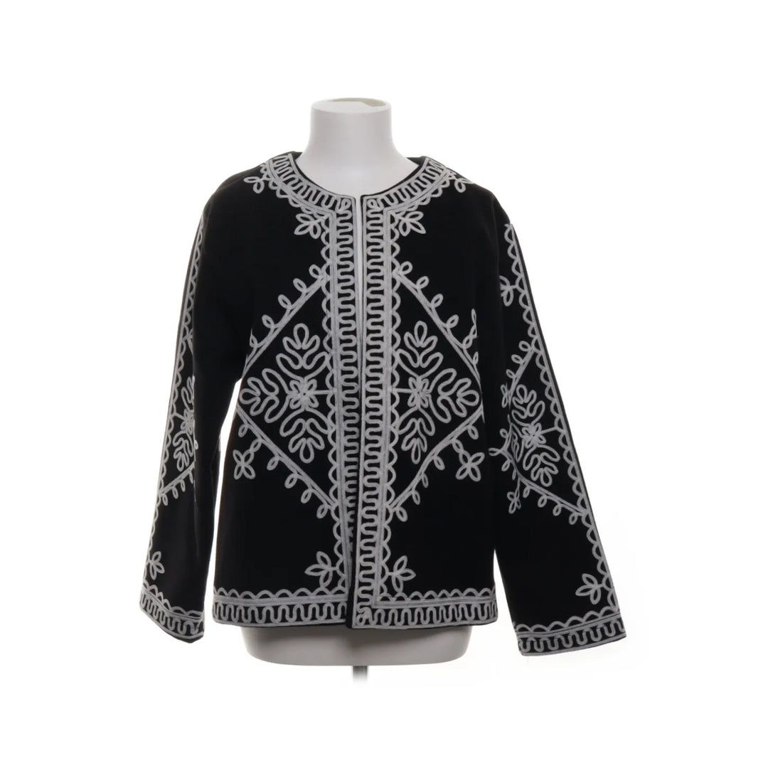 Hatun Atila | Zwart, Wit - Cardigan