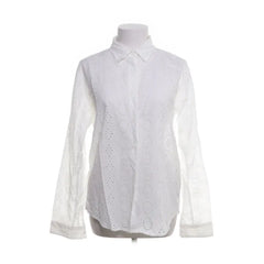 Zara  | Witte blouse met broderie