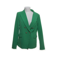 Chocolate | Groene blazer met dubbele knoopsluiting