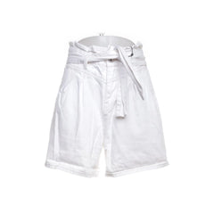 Eksept | Witte Paperbag Shorts