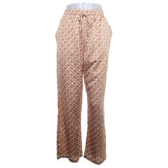 Ina | Roze Pyjama Broek Bloemenprint