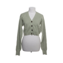 NA-KD | Saliegroen Gebreid Kort Vest